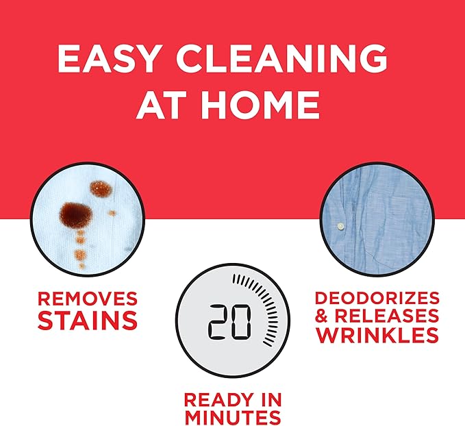 dryel At-Home Dry Cleaner Refill, New and Improved, Gentle Laundry Care for Special Fabrics and Dry-Clean-Only Clothes, 12 Loads with On-the-Go Stain Remover, pack of 12