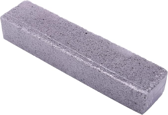 10 Pieces Pumice Sticks Pumice Scouring Pad for Cleaning Grey Pumice Stick Cleaner for Removing Toilet Bowl Ring Bath 5.9 X 1.4 X 0.9 Inch, Gray