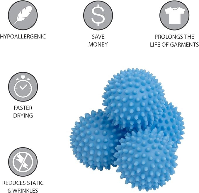 Smart Design Plastic Dryer Balls- Set of 4