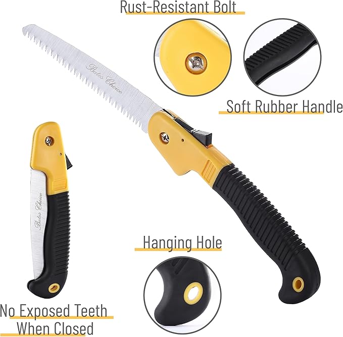 Bates 7-Inch Foldable Camp & Tree Saw