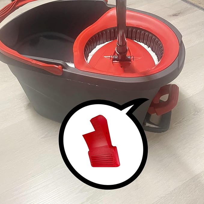 Replacement Pedal for O-Cedar Spin Mop Bucket, Heavy Duty Replacement Pedal Replacement Parts for OCedar Mop Bucket,Red
