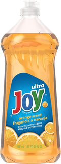 JOY Ultra Dishwashing Liquid, Orange Scent, 10 Count, 30 Ounce Bottles