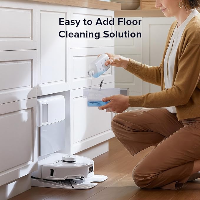 roborock Floor Cleaning Solution, Floor Cleaner for Hardwood, Compatible Robot Vacuums with Mopping and Wet and Dry Vacuum, 1L, 33.8 Fl. OZ (Pack of 2)