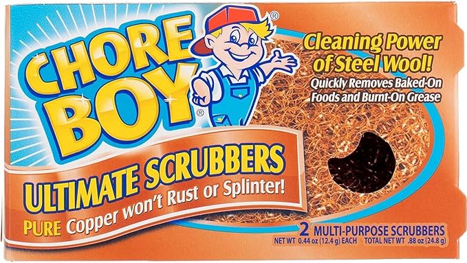 Chore Boy Copper Scouring Pad - 2 ct - 2 pk