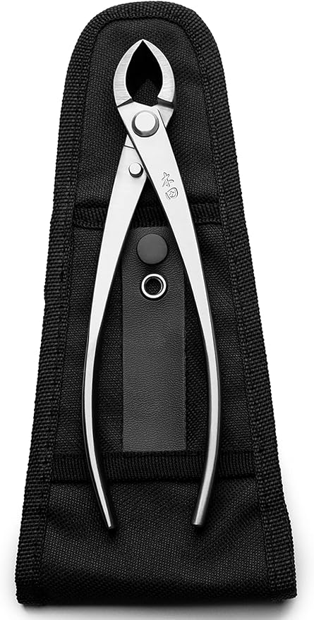 Bonsai Straight Edge Cutter Professional Grade Branch Cutter Alloy Steel Bonsai Tools Equip With Tool Bag (MT-SE-180)
