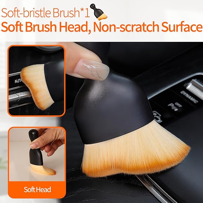 19 Pcs Small Crevice Cleaning Brush Set, Groove Gap Cleaning Tool for Cleaning Kitchen, Bathroom, Corner, Sink, Door, Blinds, Faucets, Window Track,Cup