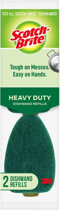 Scotch-Brite Heavy Duty Dishwand Refills,Keep Your Hands Out of Dirty Water,2 Refills (Pack of 7)