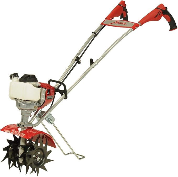 Mantis 7940 4-Cycle Tiller Cultivator Powered by Honda – Lightweight, Powerful and Compact - No Fuel Mix, Sure-Grip Handles – Built To Be Durable and Dependable