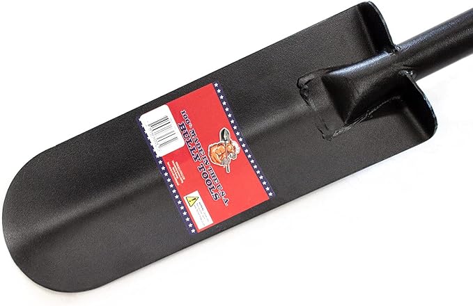 BULLY TOOLS 82535 12 Ga. 14" Drain Spade. Fiberglass Dgrip Handle.