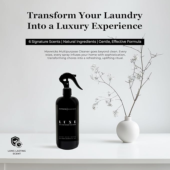 Fragrances All Purpose Cleaner Spray (Luxe) 16 Oz – Multipurpose Surface Cleaning Spray for Kitchen, Bathroom, Floors and Counters, Home and Office, Natural and Non-Toxic