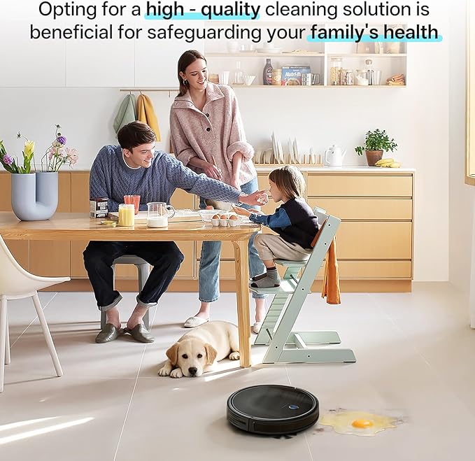 Floor Cleaning Solution, Dilution Ratio 1:200, Compatible with Eufy Cleaning Solution, Eco-Friendly, Plant-Based,Compatible with Omni C20, X8 Pro, X10 Omni, G series, L Series (2 bottle)