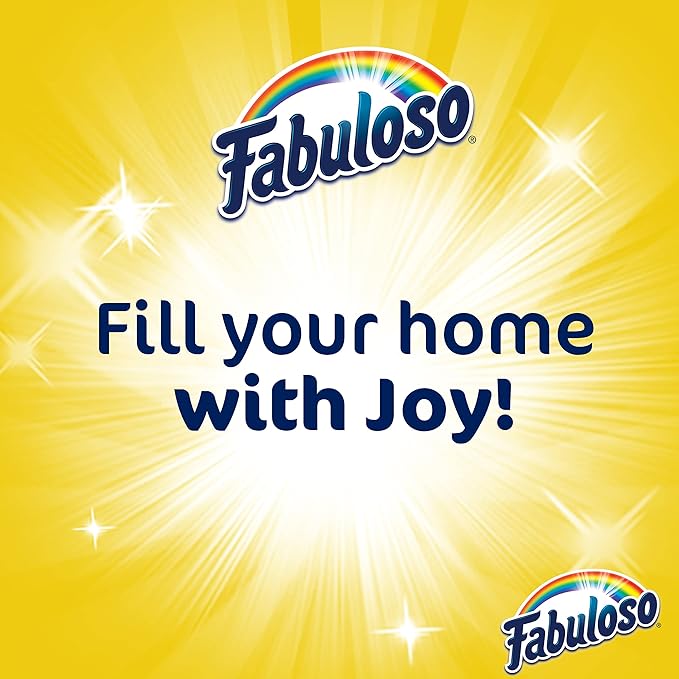 Fabuloso Multi-Purpose Cleaner, 2X Concentrated Formula, Spring Fresh Scent, 56 oz (Pack of 2)