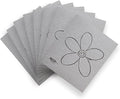 Skoy Cloth, 8-Pack Versatile Swedish Dishcloths for Kitchen and Household Use, Reusable Cleaning Cloths, Planet-Friendly, Dishwasher and Dryer-Safe, Gray