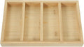 CALLARON Sunglasses Organizer Tray 4-Grid Eyewear Storage Display with Wear-Resistant Compartments for Glasses Holder at Home and Office