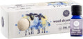 Woolzies Organic Wool Dryer Balls: 3 Pack XL Dryer Balls & Still Breeze Essential Oil Blend | All Natural Laundry Fabric Softener Balls | Made with 100% New Zealand Wool | Best Essential Oil Balls