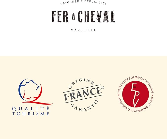 Fer à Cheval Marseille Dishwashing Soap, Allergen Free, Olive Oil Based, Made in France, Liquid Dish Soap, 2 Pack, 500 ml / 16.9 fl oz Each