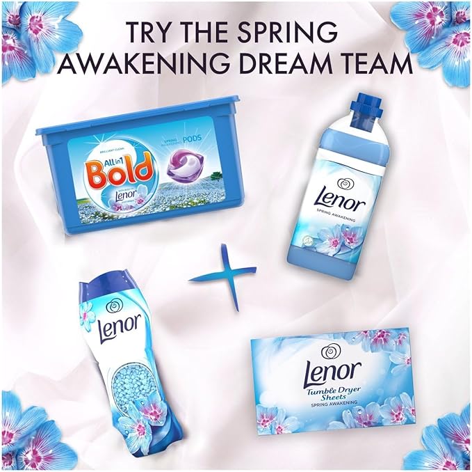 Lenor Tumble Dryer Sheets 34 Sheets Spring Awakening
