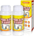 2 Pack Powerful Drain Cleaner – Upgraded Pipe Unclogging Agent for Kitchen Sink and Bathroom Drain