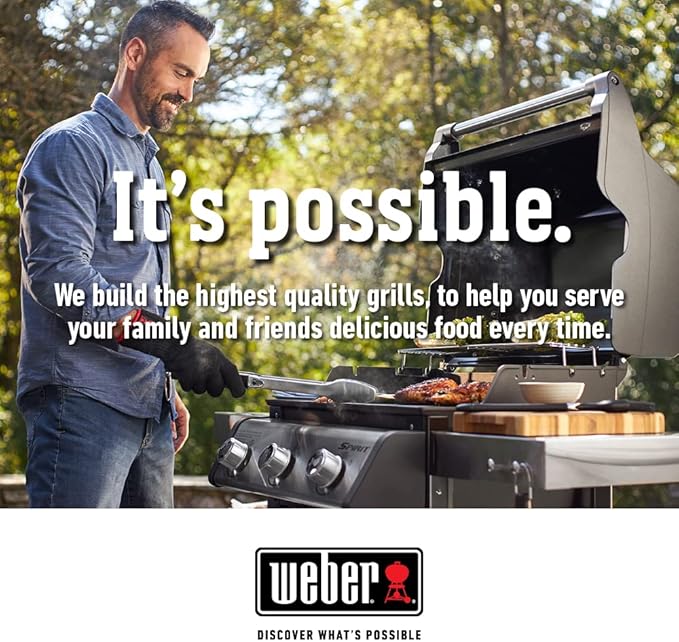 Weber Stainless Steel Polish 12oz – Cleans, Polishes & Protects Stainless Steel Surfaces with Fresh Citrus Scent