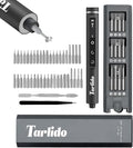 Electric Screwdriver, 4V Precision Screwdriver Set, 49-in-1 Cordless Power Screwdriver, USB-C Cable, Max 3.5 N.m Torque, Compact Magnetic Tool for Phone Camera Laptop Electronics Home Repair