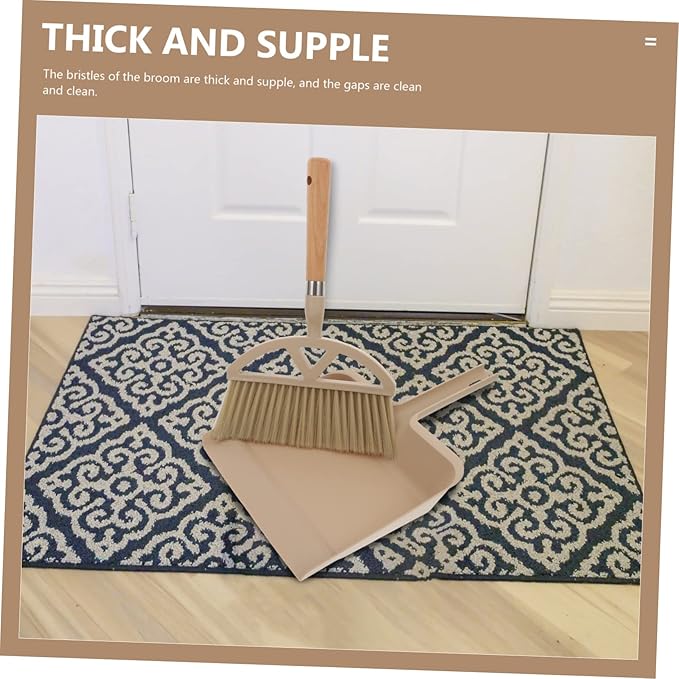 Desktop Cleaning Mini Broom Dustpan Home Accessory Table Duster Cleaning Set Broom Dustpan