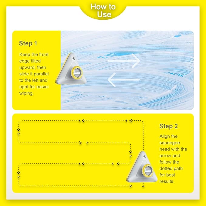Double-Sided Magnetic Window Cleaner | Adjustable Glass Wiper & Brush Tool for High-Rise Double/Single Glazed Windows, Fits 0.2″-1.1″ Thickness