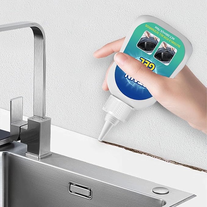 Multi-purpose Stain Remover Gel, Front-Loading Washing Machine Stain Remover, Suitable for Washing Machine Gasket Rubber Seal, Household Stain Remover Gel (2)