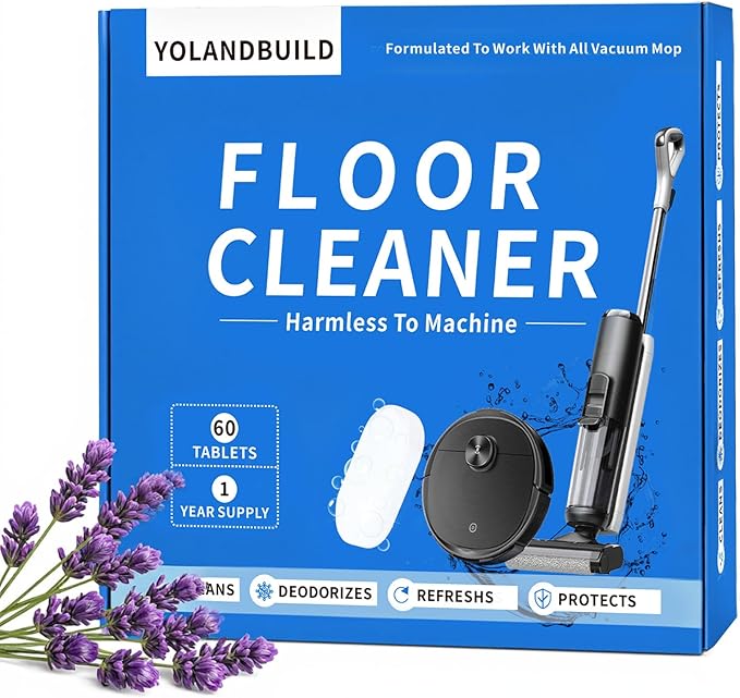 Floor Cleaning solution (120 Packs),Compatible With iFLOOR, Floor One S3/S5/S6/S7 Wet Dry Vacuum Mop |Deep Stain & Odor Removal | Safe for All Floors (Hardwood, Tile, Carpet)