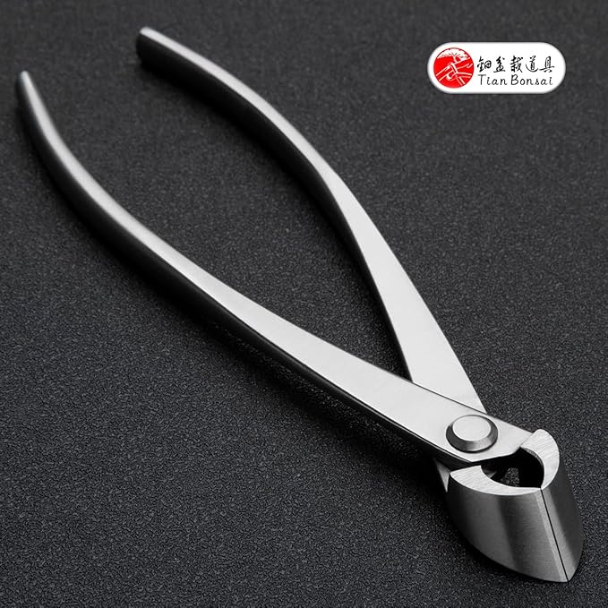 Bonsai Straight Edge Cutter Professional Grade Branch Cutter Alloy Steel Bonsai Tools Equip With Tool Bag (MT-SE-180)