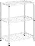 Steel Shelving Unit, 250-Pound Capacity Per Shelf, Adjustable Heights, Rust-Resistant, NSF-Certified for Pantry Organizers, Laundry Room Organization, Storage Shelves