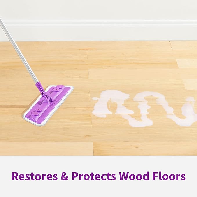 Rejuvenate Professional Wood Floor Restorer Fills Scratches, Shines And Protects Wood Flooring For A High Gloss Shine, 32 Ounces