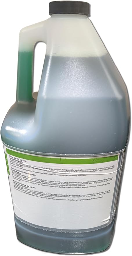 Ecolab TRUPOWER Dishmachine Rinse Additive Heavy Duty, 1 Gallon