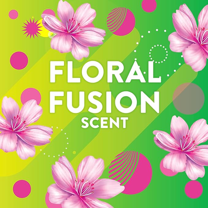 Scrubbing Bubble Bathroom Grime Fighter, Floral Fusion Scent, 32 oz Spray Bottle