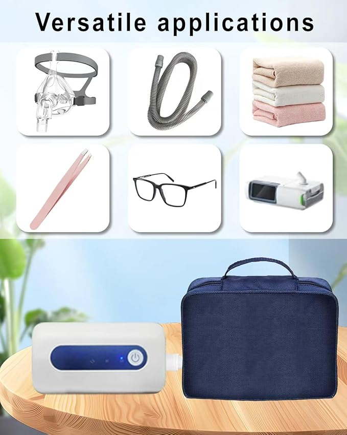 Household Supplies Cleaner Machine, Multi-Function Cleaning machine, with Large Storage Bag and Travel Bag, Completely Waterless Cleaner, One-Touch Start for Easy, Efficient and Time-Saving Operation