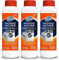 Glisten Washer Magic Washing Machine Cleaner and Deodorizer, 3 Bottles, Multicolor