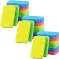 24 - Pack Non-Scratch Scrub Sponges - Sponges for Dishes and Washing Dishes, Cleaning Sponges for Kitchen Home and More（Mixted）