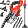 Cordless Handheld Vacuum Cleaner Compatible with Milwaukee 18V Battery,16000Pa Portable Shop Vacuum with 2 HEPA Filters & 4 Attachments, Lightweight Vacuum for Car, Home & Garage-Tool Only, No Battery