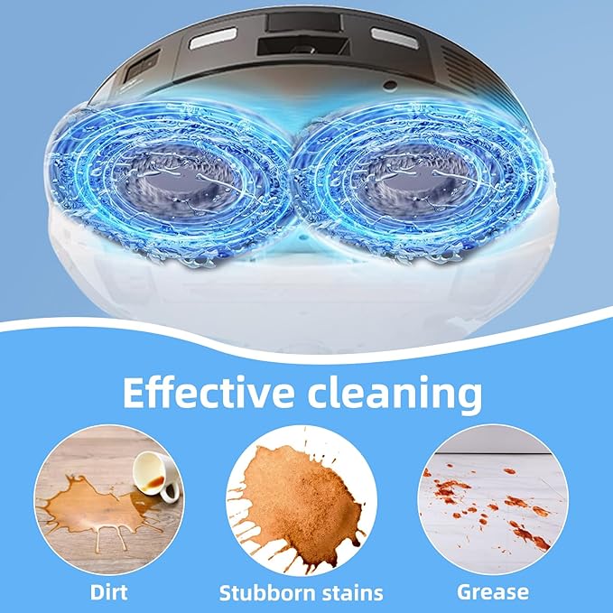 1000 ml Floor Cleaning Solution for Roborock Qrevo / QV 35A / QV 35S / Saros 10 / Saros 10R / Saros Z70 / S8 / S7 / Q10 / Q8 / Q7 / Q5 Pro / F25 Series Vacuum Robot, Vacuum Cleaner Detergent Refill