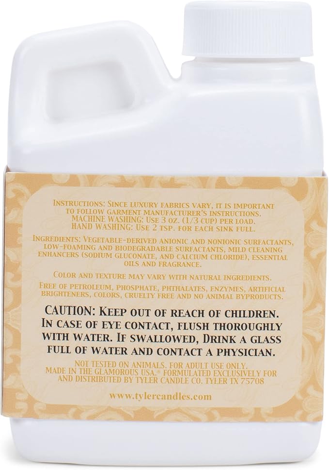 Tyler Glamorous Wash 4 ounce Fine Laundry Detergent Pack of 2, Diva
