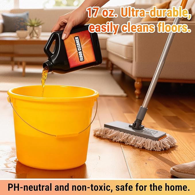 Solubril Tile Cleaner - Solubril Original floor cleaner,Multipurpose Powerful Stain Removing Tile Cleaner Liquid,Heavy Duty Floor Cleaner for Multi-Surface Use,Bathroom,Kitchen,Floors,Easy to Rinse