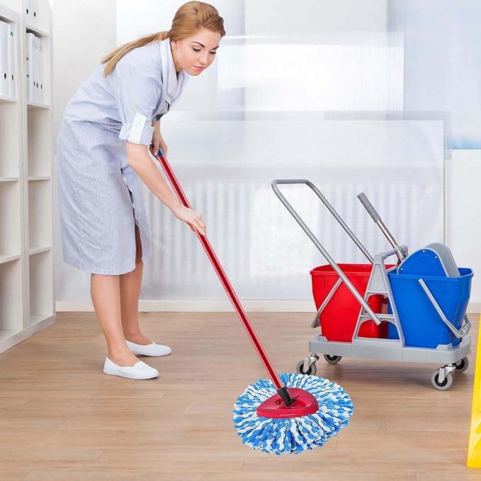 Spin Mop Replacement Base Head Compatible RinseClean 2-Tank System Mop Rotating Triangle Mop Head Cover Replacement Rotating Mop Base Plastic Base Part