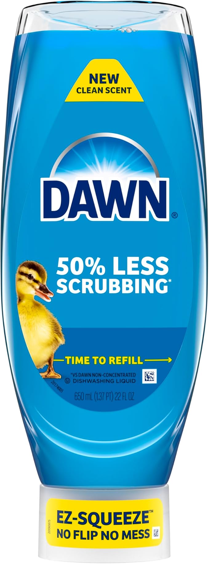 Dawn Ultra EZ-Squeeze Dish Soap,Dishwashing Liquid,Original,22oz,(Pack of 6)