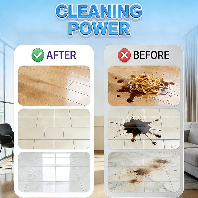 1L Floor Cleaning Solution Original Scent Compatible With Dreame Cleaning Solution,Residue & Streak Free Suitable For All Robot Vacuum Cleaners And Wireless Wet Dry Dual-Use Vacuum Cleaners.(2 Bottle)