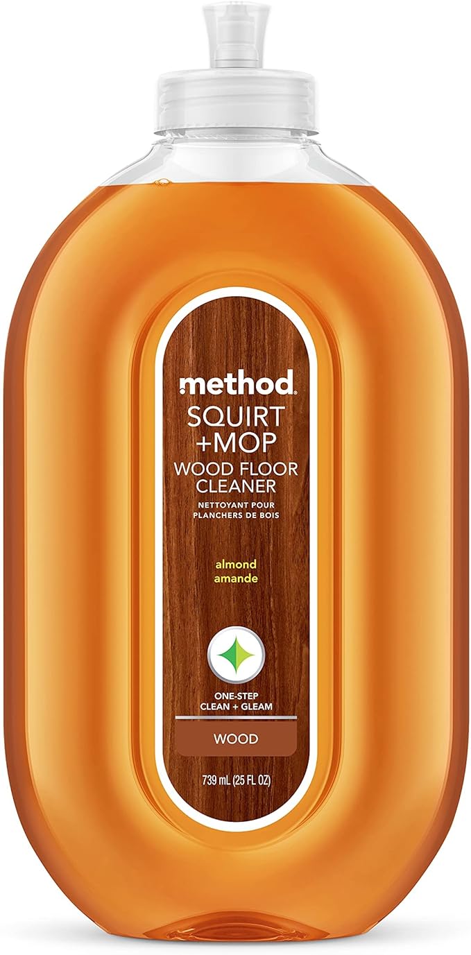 Method Squirt + Mop Hardwood Floor Cleaner Refill, Almond, 68 Ounce