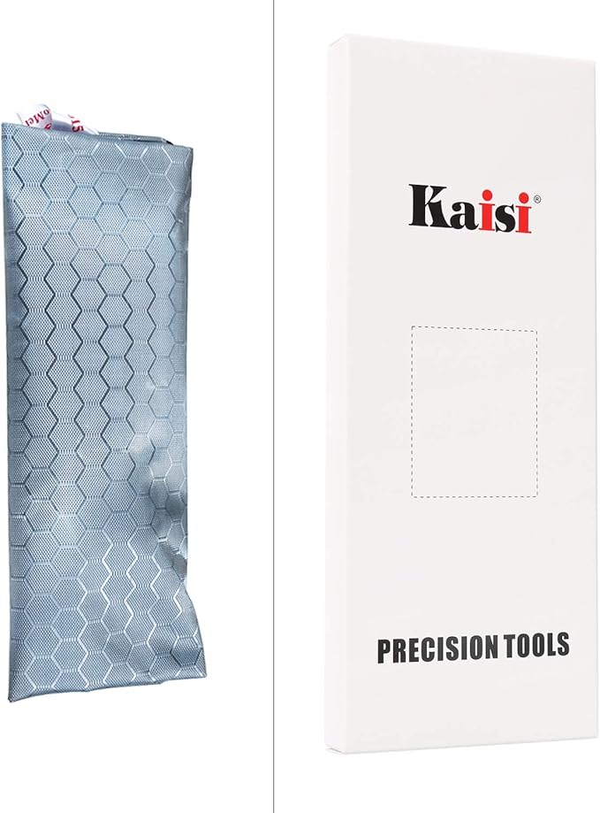 Kaisi Professional Electronics Opening Pry Tool Repair Kit with Metal Spudger Non-Abrasive Nylon Spudgers and Anti-Static Tweezers for Cellphone iPhone Laptops Tablets and More, 20 Piece
