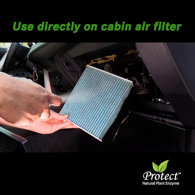 Protect™ Automotive AC Vent Treatment - Revitalize Your Car's Interior The Green Automotive Mold-Odor Treatment Solution. Say Goodbye to Unpleasant Odors and Hello to a Fresh and Protected Cabin