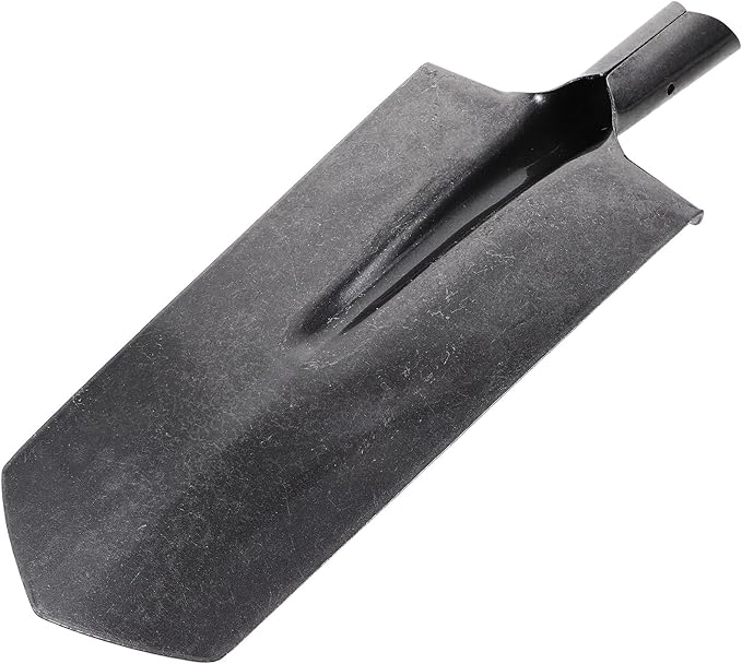 NUOBESTY Heavy Duty Garden Shovel Spade for Planting with Manganese Steel Narrow Tip, Thickened Metal Gardening Tool for Digging and Transplanting Trees, Portable Handheld Spade for Lawn