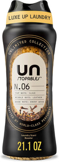 Downy Unstopables Unlimited Collection In-Wash Laundry Scent Booster Beads, No. 06, Fine Fragrance, Long-Lasting Fresh Scent Beads, 21.1 oz