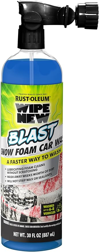 Wipe New BLAST Snow Foam Car Wash, 30 oz