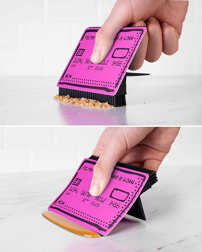 Swipe ’N Wipe – Credit Card Sink Squeegee (Pink)